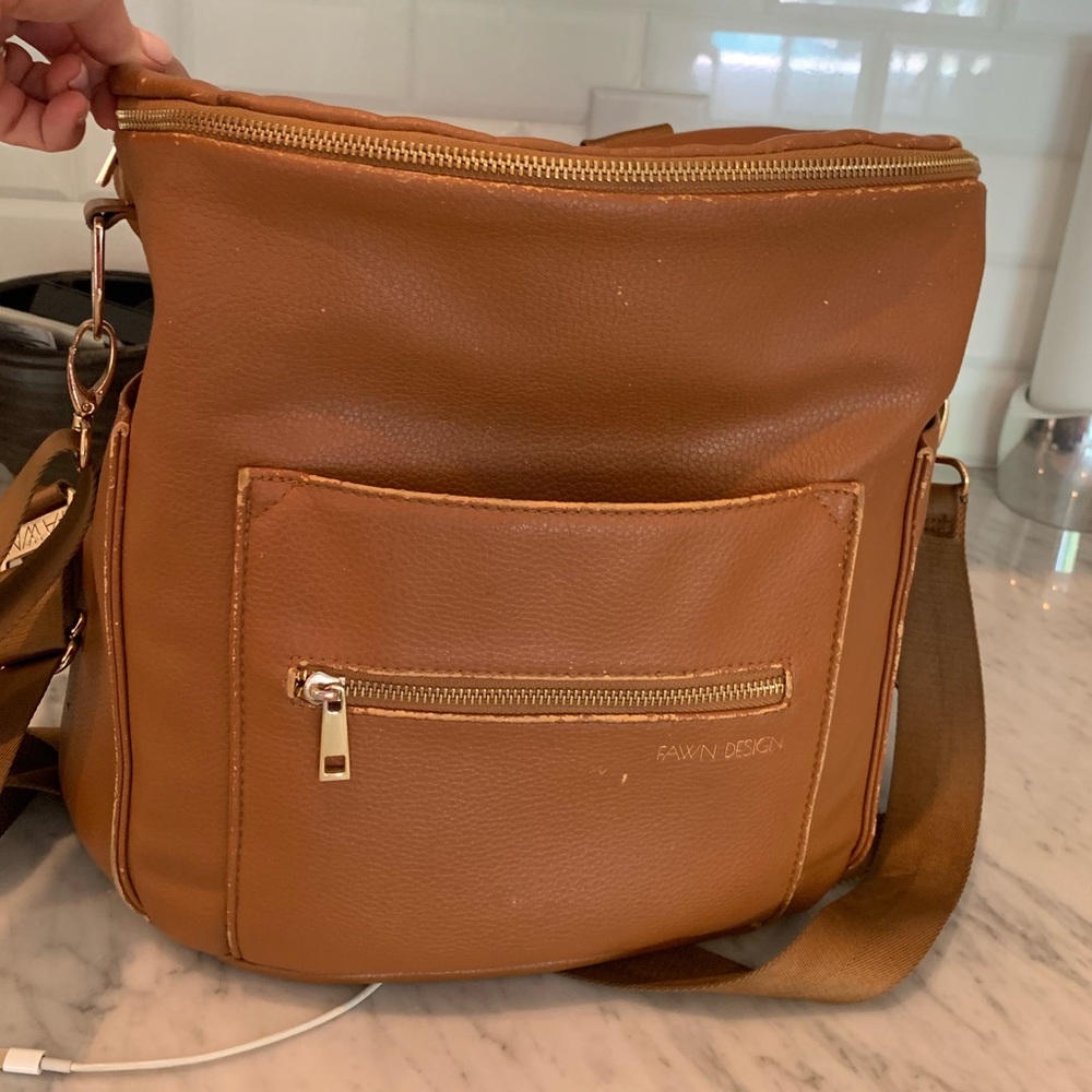 Fawn Design Original Diaper Bag , Brown